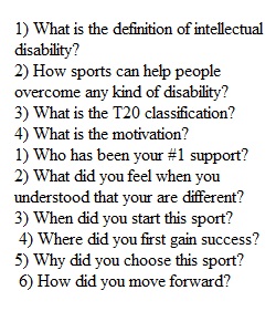 Profile Interview Questions